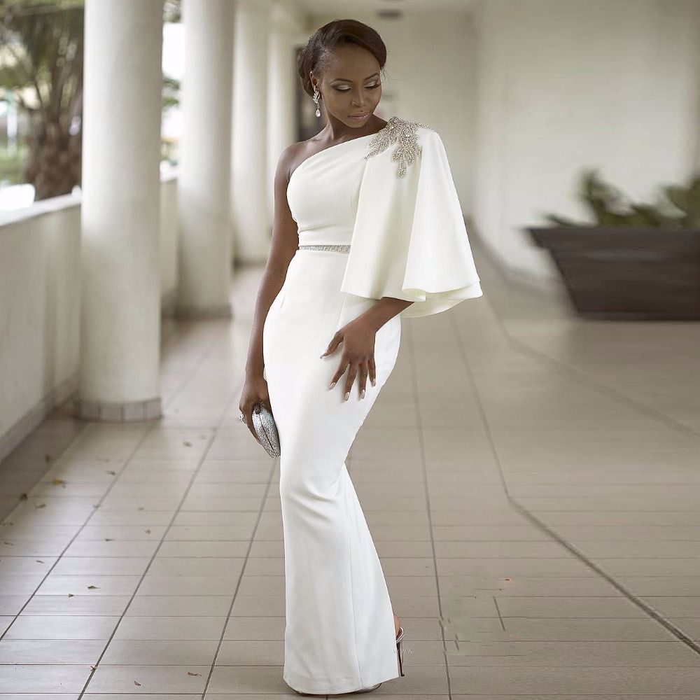 white nigerian dress