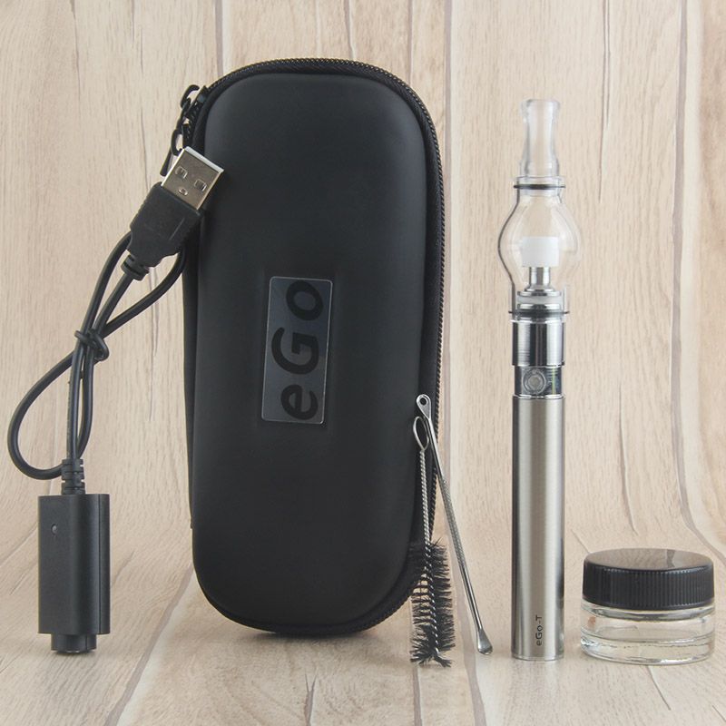 Glass Globe Dab Vape Pen EGO T Vaporizer Dry Herb Wax Vaporizer Pen
