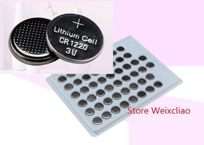 1 Cr1220 3v Lithium Li Ion Button Cell Battery Cr 1220 3 Volt Li Ion Coin Batteries Tray Package Best Car Battery Car Battery Replacement From Weixcliao 10 93 Dhgate Com