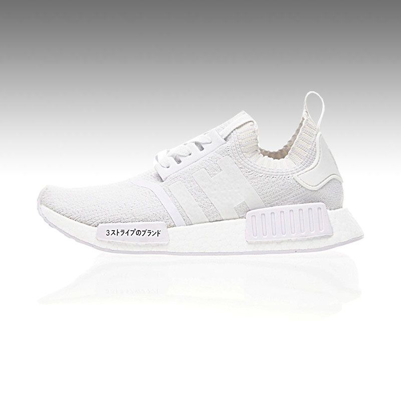 NMD R1 PrimeKnit JAPAN all-white Men Women .