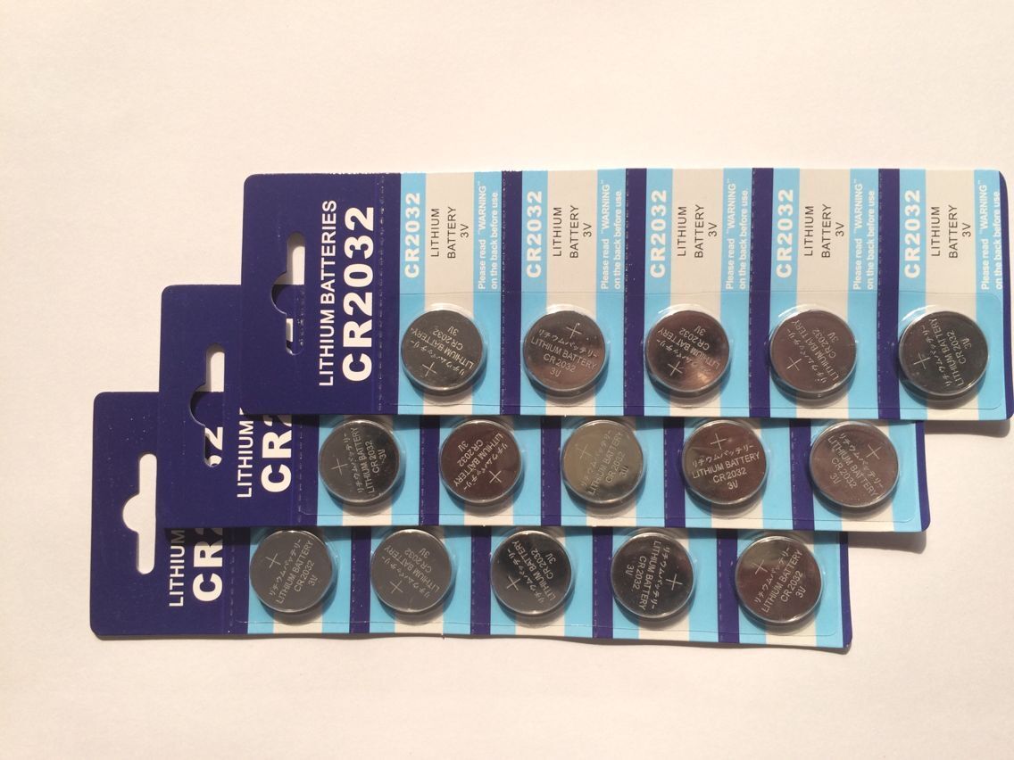 3V Battery CR2032 Alkaline Battery Calculator Battery /Card Battery Checker Battery Hydrometer