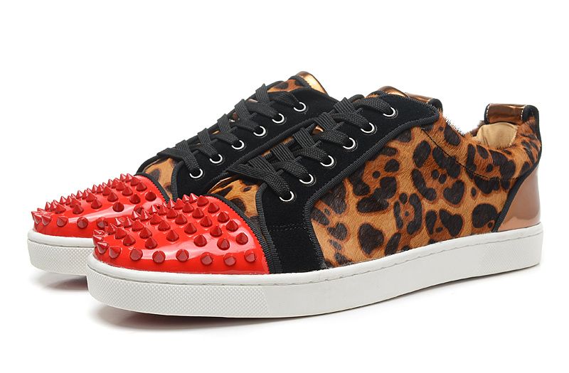 leopard print shoes men