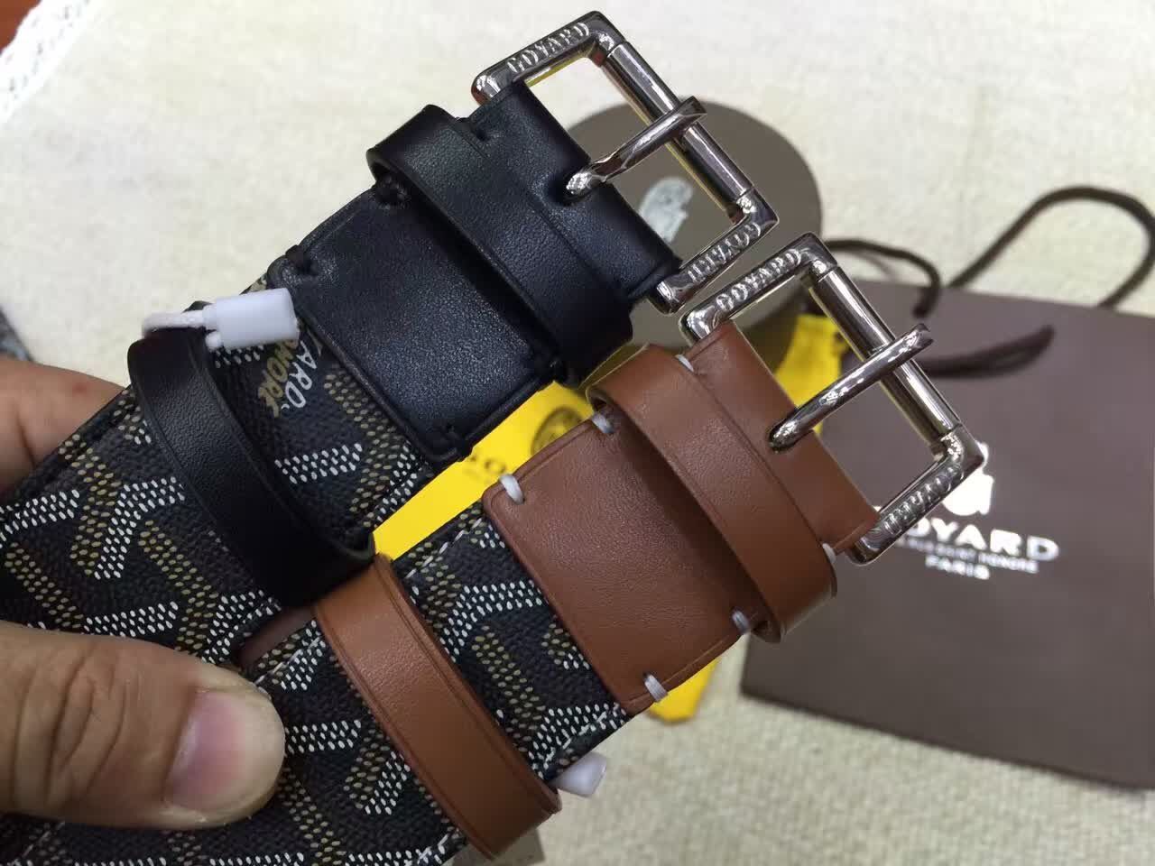 1:1 Goyard Buckle Heart With Luxury Quality Designer Belts For Men And Women Men GG Belt Boys ...