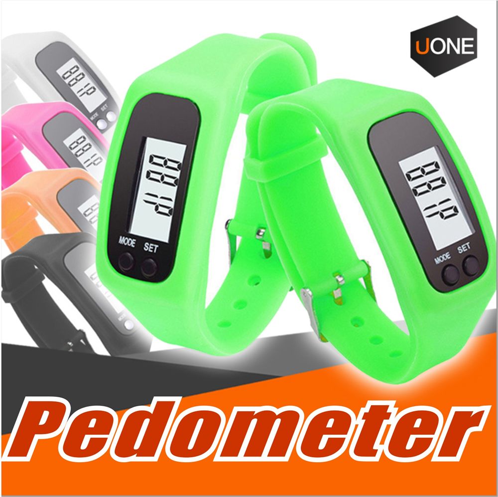 Digital Led Pedometer Smart Multi Watch Silicone Run Step Walking