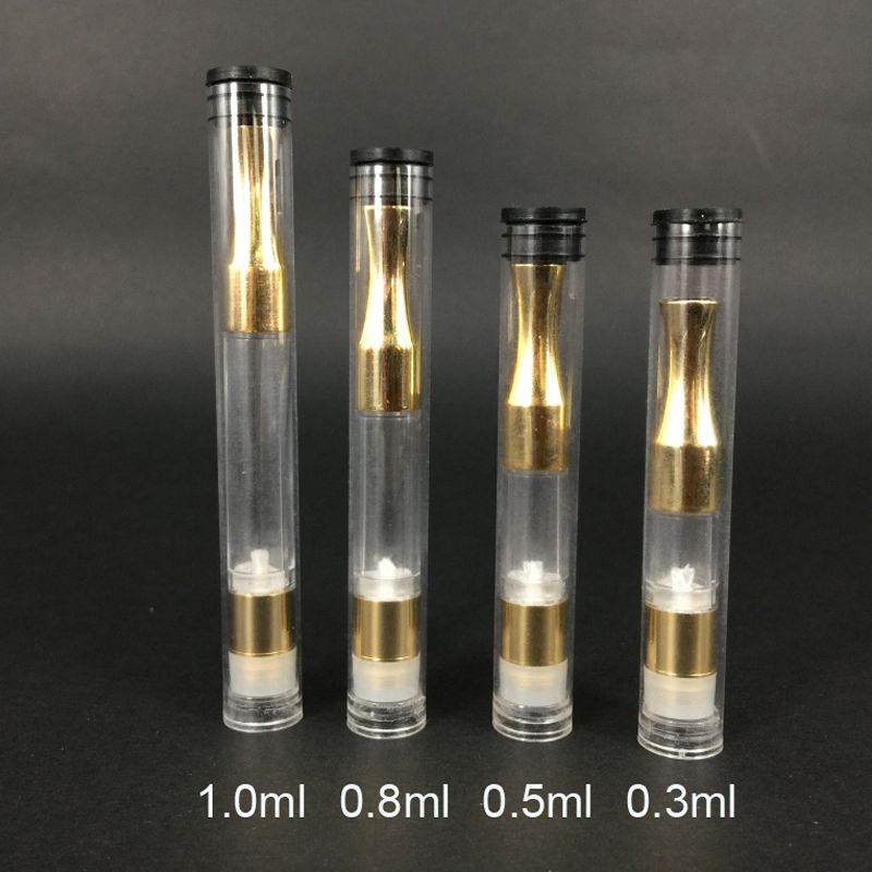 Wholesale Gold Color E Cig Vape Cartridges 0.5ml G2 Atomizer VS Amigo