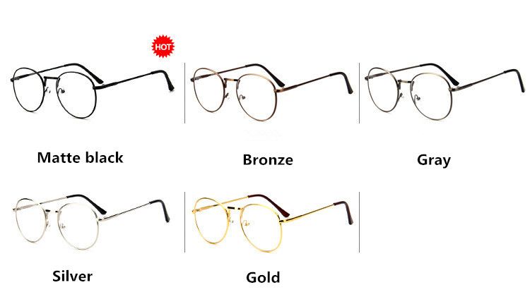 Acquistare Occhiali Da Vista Occhiali Da Vista Retro Montature Da Vista  Occhiali Da Sole Da Donna Occhiali Da Sole Original Metal Frame Fashion  Vintage Glasses Uomo LT9254 Economico | Consegna Veloce E