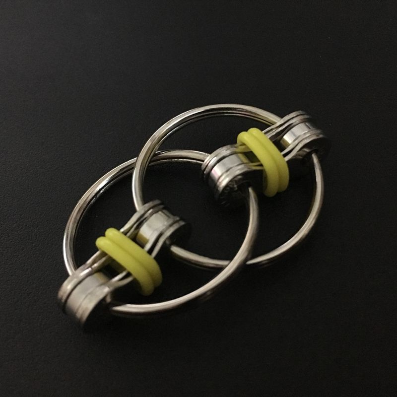 key ring fidget spinner
