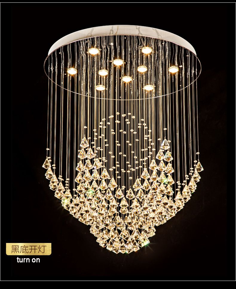 K9 Crystal Chandeliers Led Modern Chandelier Lights Fixture Flower Home Indoor Lighting Hotel Hall Lobby Drop Light Round Hanging Lamps Orb Chandelier Chandelier Lights From Umsannagu 448 34 Dhgate Com