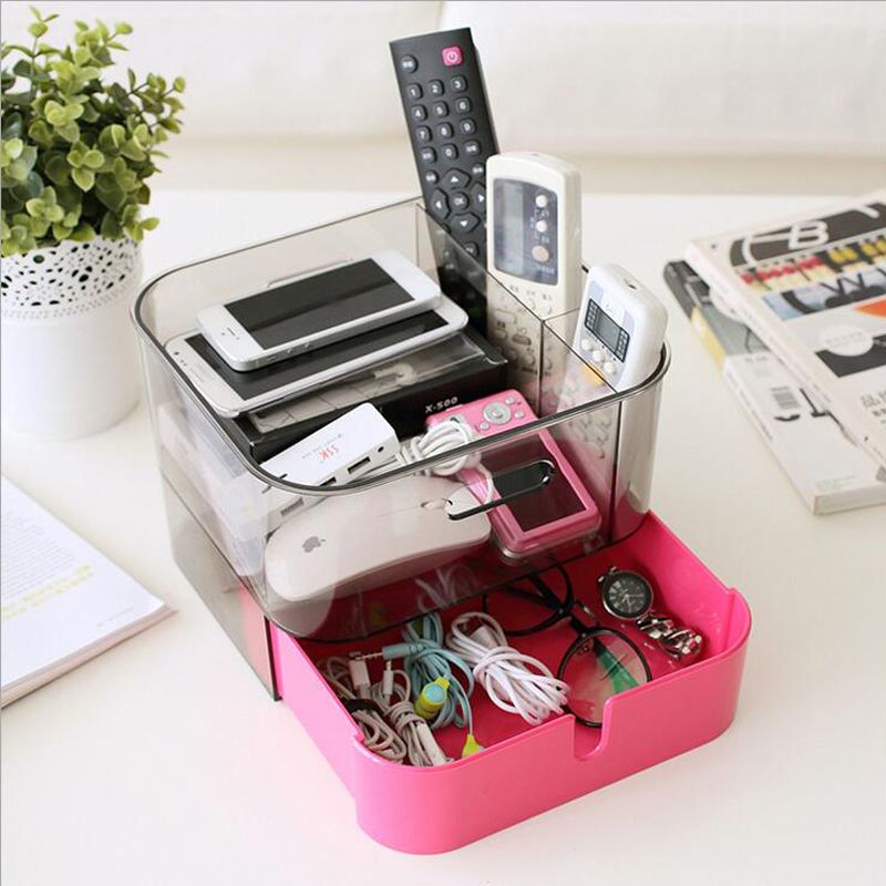 2018 Cosmetic Makeup Desk Supplies Organizer Storage Box Case 10