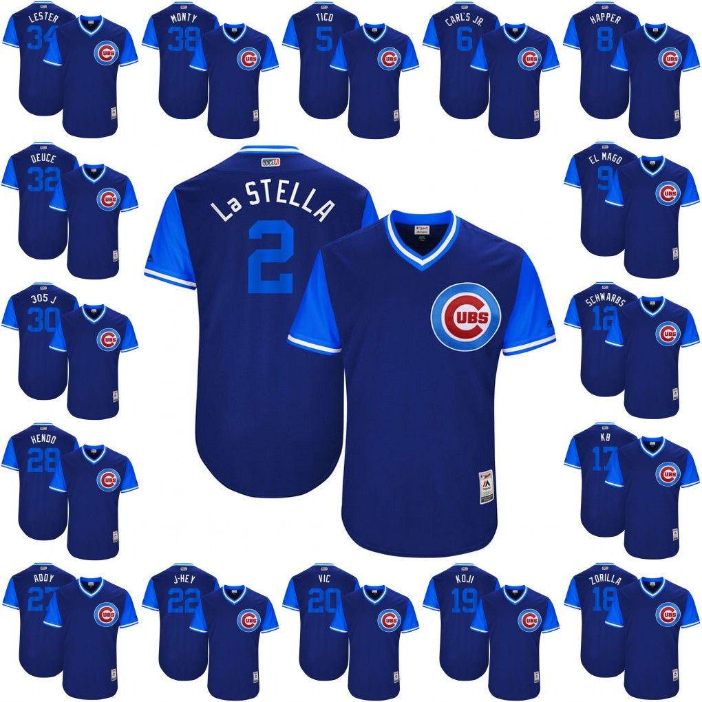 chicago cubs players weekend jerseys