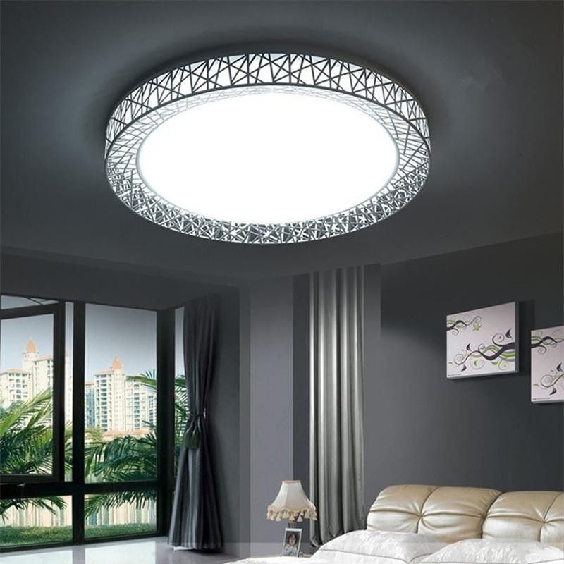 Fashion Bird Nest Led Ceiling Lights Luminarias Para Metal Square Pendant Light And Round Shape To Choose High Quality