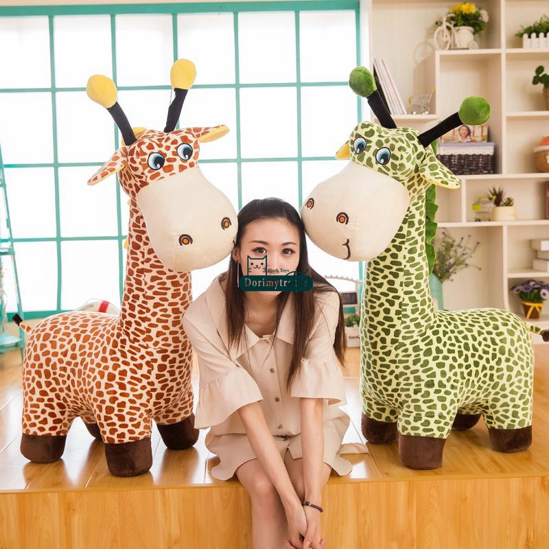 100CM Plüsch Giraffe Puppe Riese Große Kuscheltiere Weiche Kinder Spielzeug 