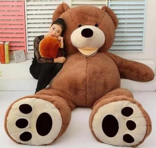 big brown bear plush