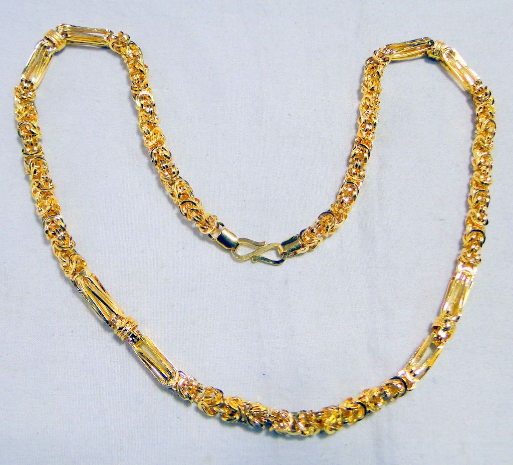 Wholesale Gold Chain Necklace 22K Fine Men'S Jewelry Jewellery Fashion
