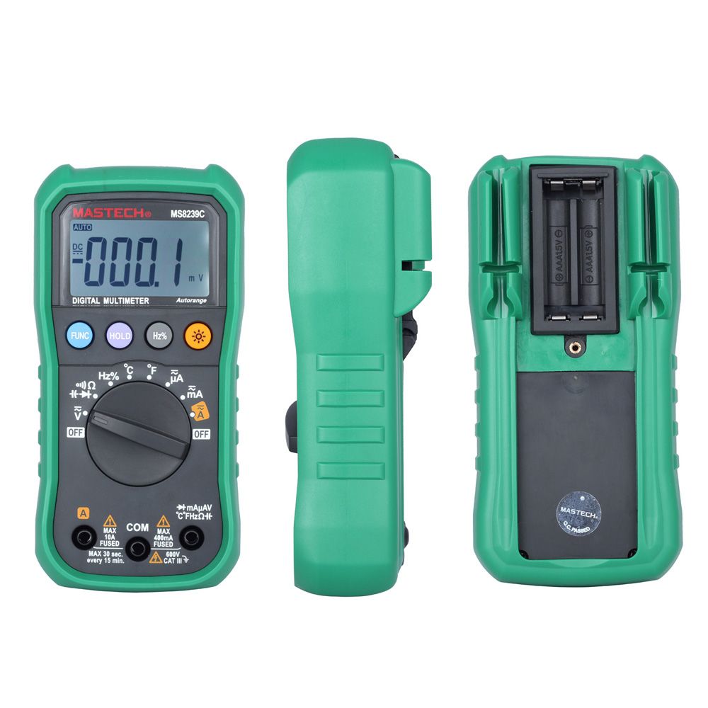 Digital Multimeter LCD AC//DC Ammeter Resistance Capacitance Tester