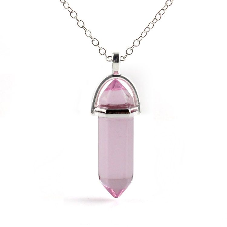 klaces Point Chakra Healing Cross Heart Awl C