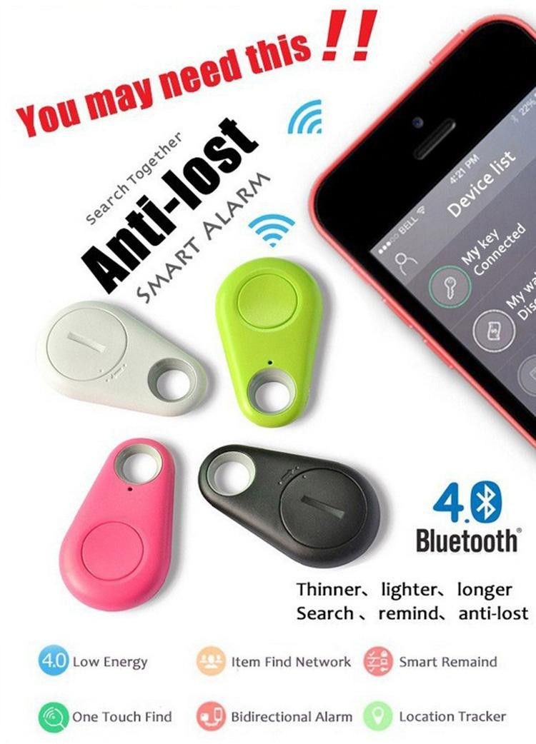 Mini Wireless Phone Bluetooth 4.0 GPS Tracker Alarm ITag Key Finder