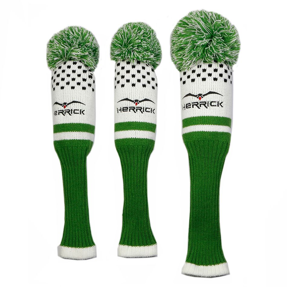 2019 Golf Club Head Cover Fairway Knitting Wool Head Cover Three Colors
