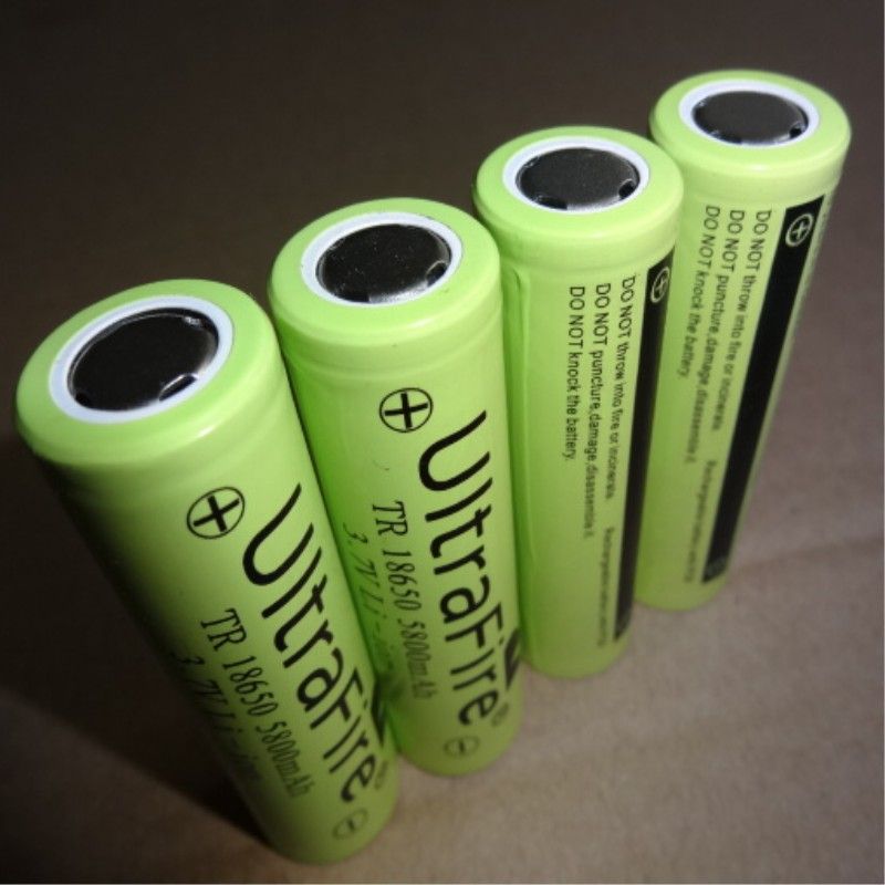 High Quality Ultrafire 18650 5800mah Flat Top Green 3 7v Lithium Battery Can Be Used In Led Flashlight Digital Camera And So On Battery Light Battery Minder From Goodhicompany 2 07 Dhgate Com