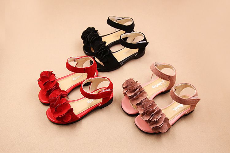 Compra Nuevos Niños De Moda Niñas Sandalias De Verano Niñas Flores Princesa  Sandalias Niños Niñas Zapatos De Verano De Suela Suave Zapatos Planos  Barato | Entrega Rápida Y Calidad | Es.Dhgate