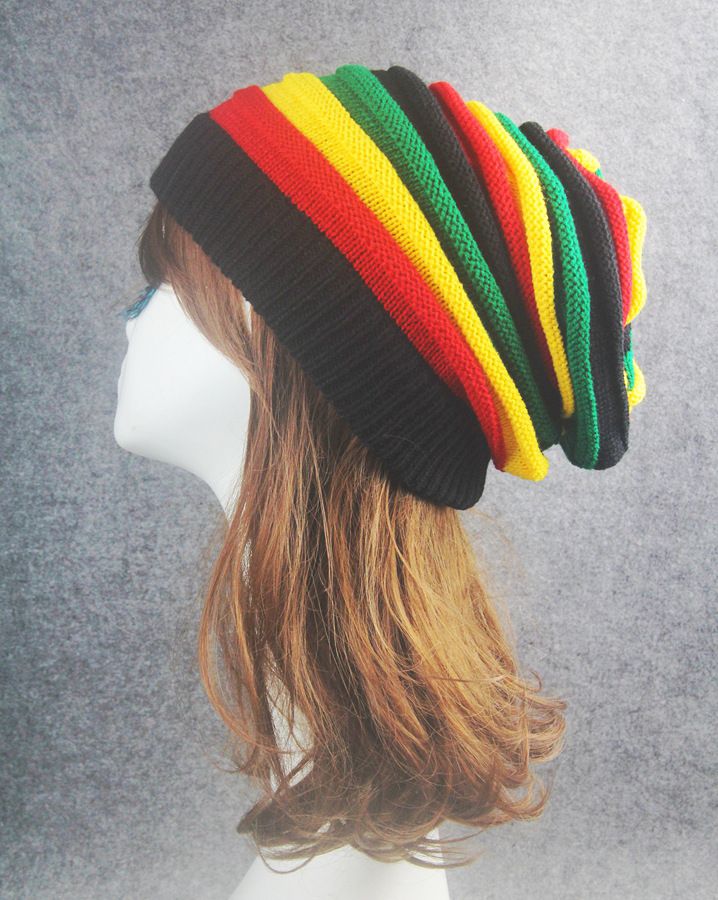 Koop Jamaica Reggae Gorro Rasta Stijl Cappello Hip Pop Heren Wintermutsen  Vrouwelijke Rood Geel Groen Zwart Herfst Mode Dames Knit Cap Goedkoop |  Snelle Levering En Kwaliteit | Nl.Dhgate