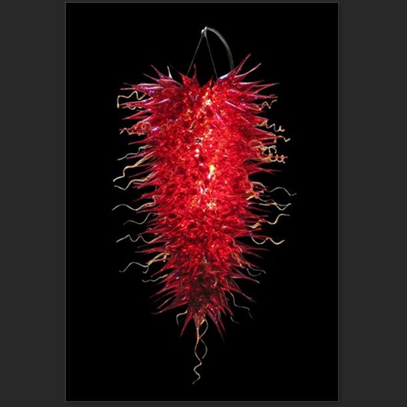 Red Large Chandelier Lightings Modern Murano Glass Pendent Lights Red Large Chandelier Lightings Modern Murano Glass Pendent Lights Hand Made Art Decor Light Blown Sunshine Lighting Purple