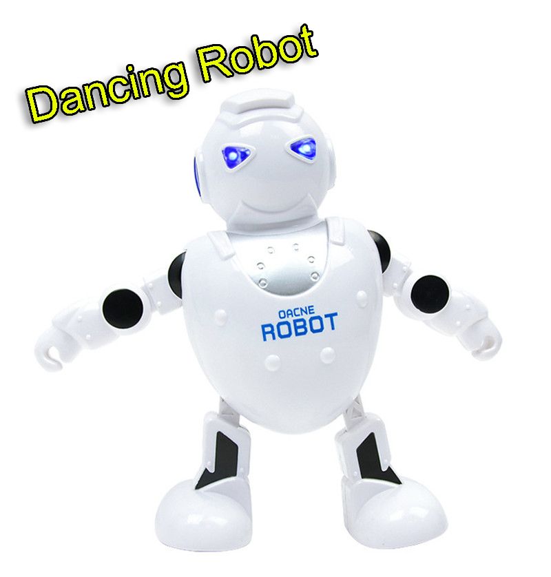 2020 Smart Dancing Robot Electronic Walking Dance Robots With Music Light For Children Kids Gift