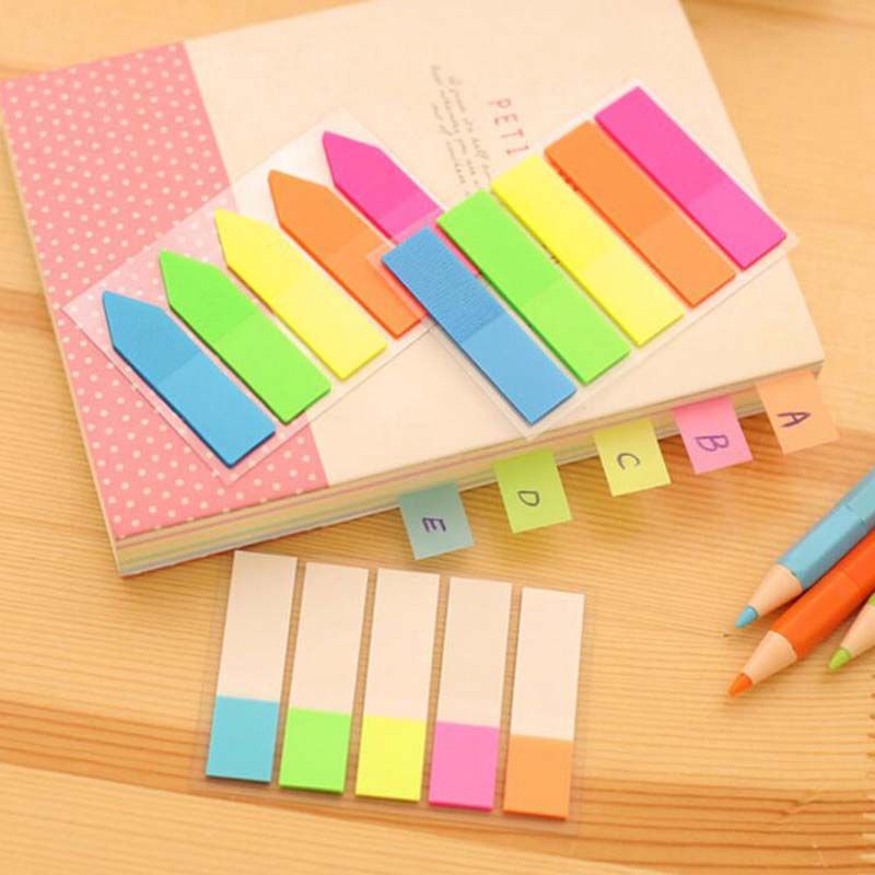 2019 colorful note paper cute stationary school office supplies