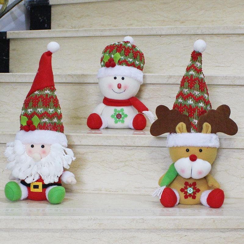 small bulk christmas ornaments santa claus snowman elk doll decoration cartoon toys christmas interior decoration christmas tr christmas decorations - Small Christmas Ornaments small bulk christmas ornaments santa claus snowman elk doll decoration cartoon toys christmas interior decoration christmas tr christmas decorations - Small Christmas Ornaments