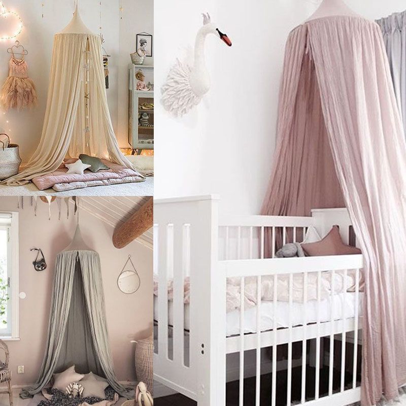 Baby Crib Bed Curtain Sweet Princess House Mosquito Net Kids Fashion Baby Crib Bed Curtain Sweet Princess House Mosquito Net Kids Fashion Mix Color Tent European Style Toddler Covers Cat From Sky