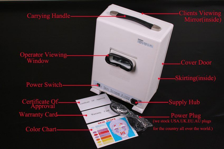 Portable Skin Analyzer Facial Skin Scope Testing Beauty Machine for