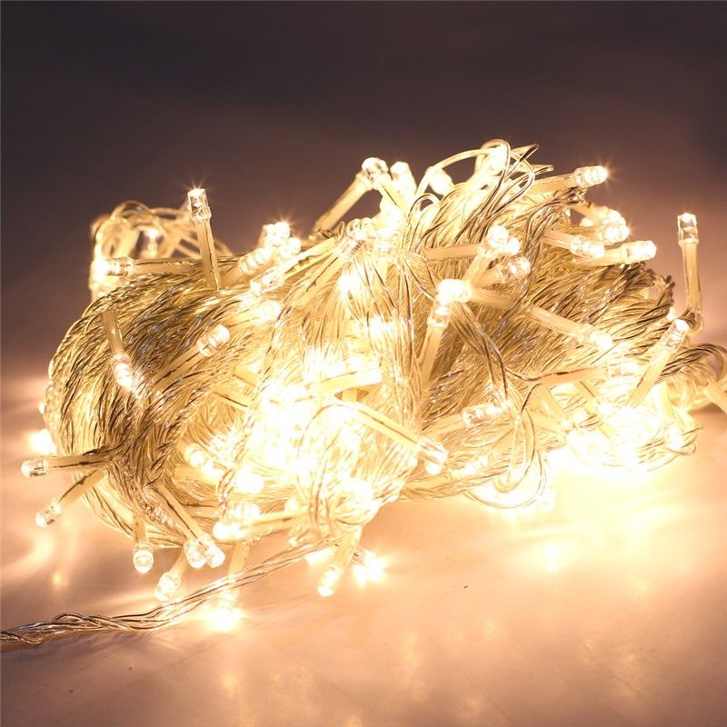 20m 66ft 18w 200 Led String Fairy Light Lamp Indoor Outdoor Warm New Led Strings Best Solar String Lantern Lights Waterproof