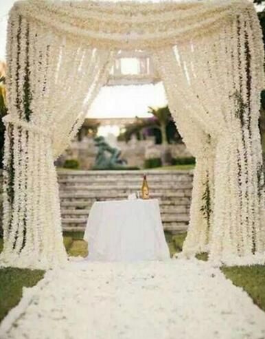 2019 Artificial Hydrangea Wisteria Flower Diy Simulation Wedding