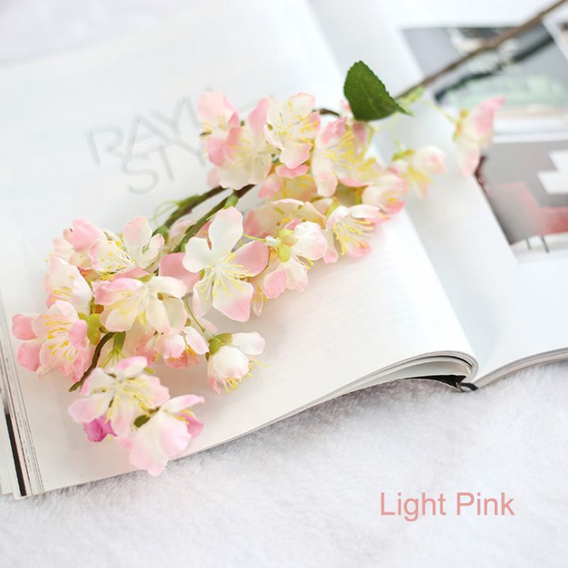 2019 Ubiz Artificial Japanese Cherry Blossoms Pompom Fleur De Cerisier Wedding Home Decoration Accessories Flower Flower Arangements Tip From
