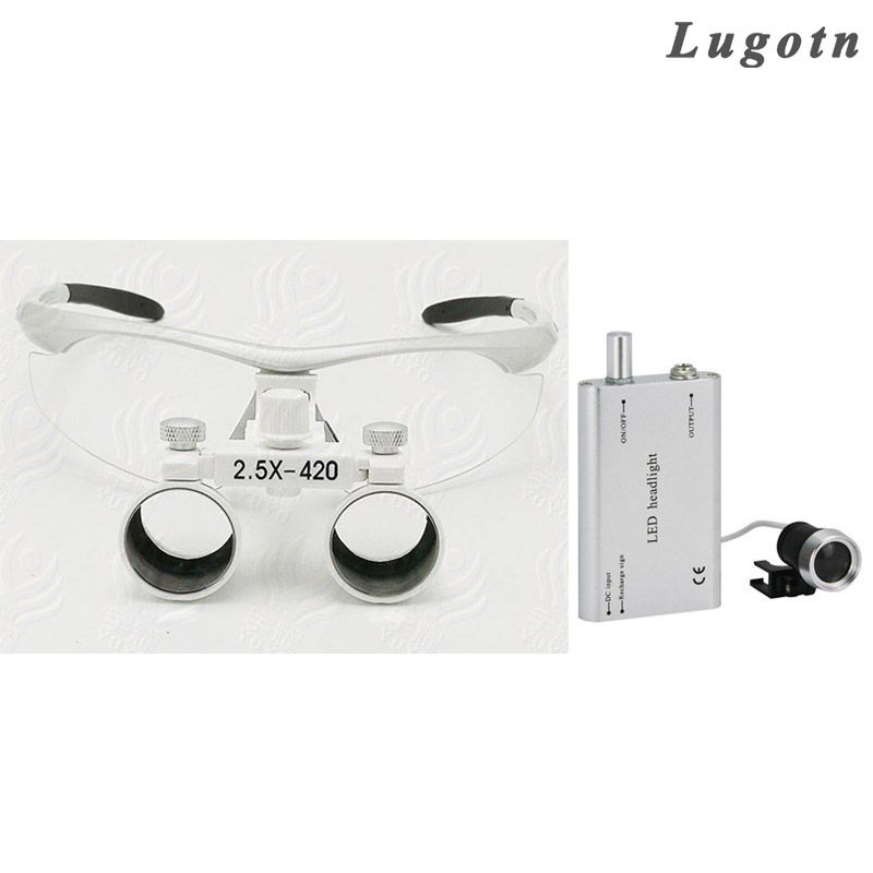 2 5x enlarging glasses hot selling dental surgical operation enlarging photos