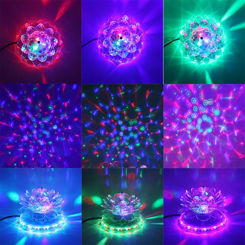 Outdoor Disco Lights Lighting Ideas Rgb Led Stage Light Auto Rotating Disco Ball Lamp Effect Magic Party Club Lights For Home