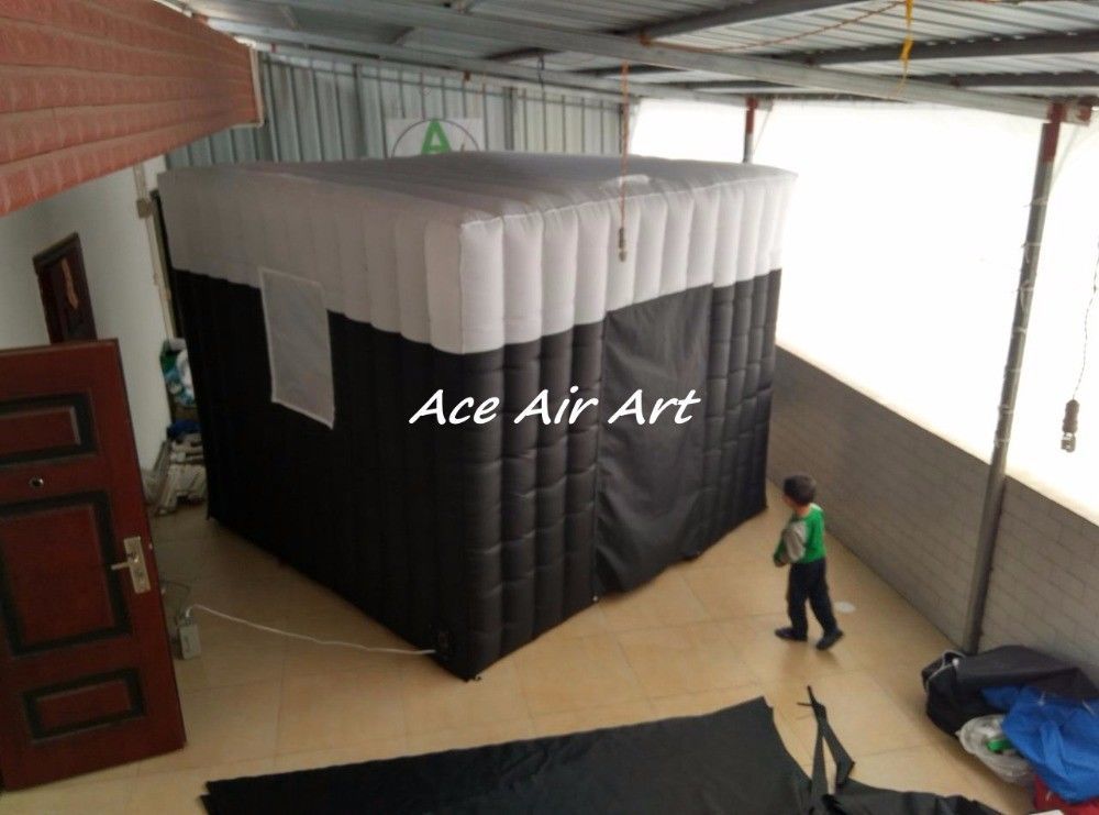 2019 Cheap Wedding Birthday Party Use Inflatable Black Backdrop