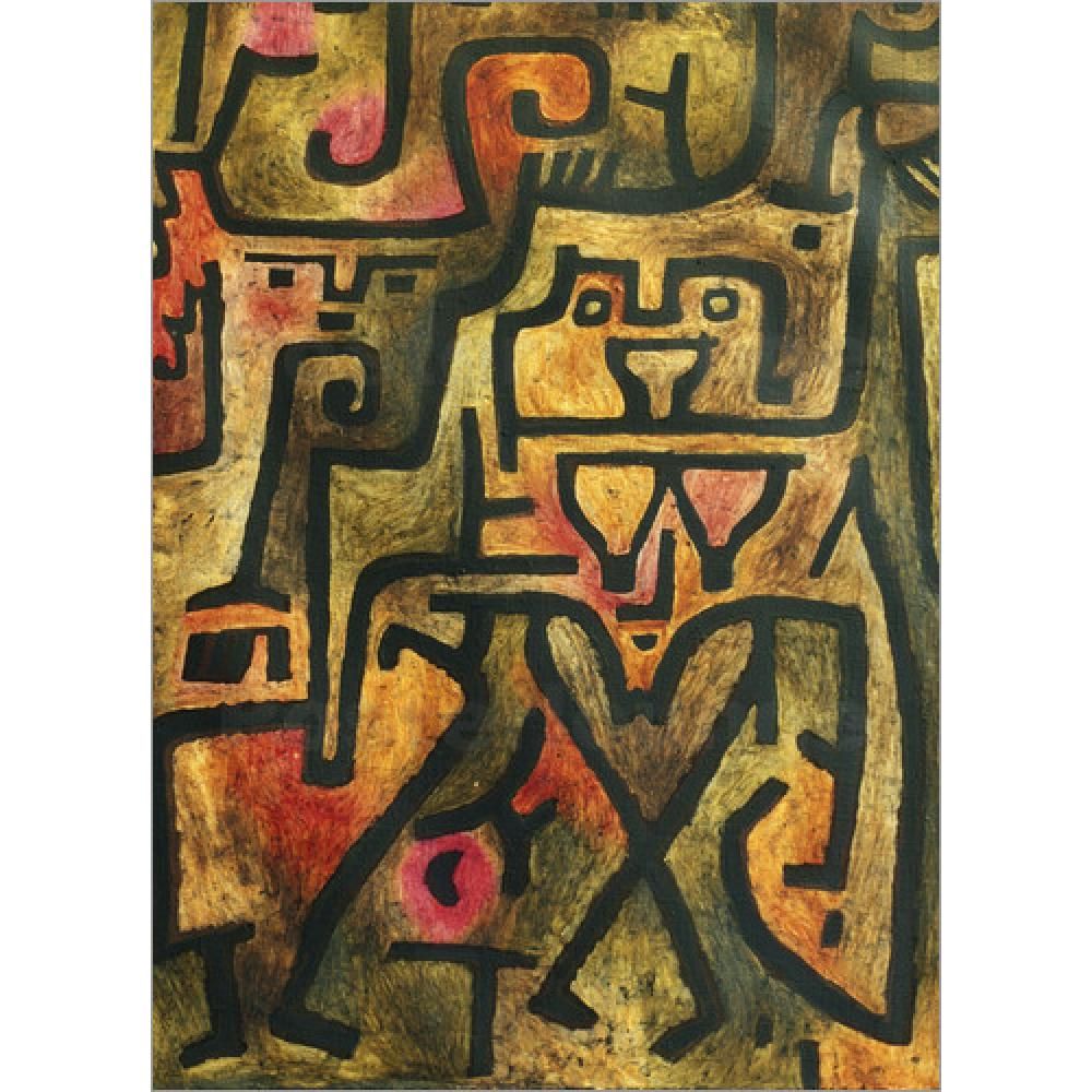 Großhandel Moderne Kunst Waldhexen Paul Klee –lgemälde Reproduktion Hochwertige Handbemalte Wohnkultur Von Kixhome $101 51 Auf De Dhgate