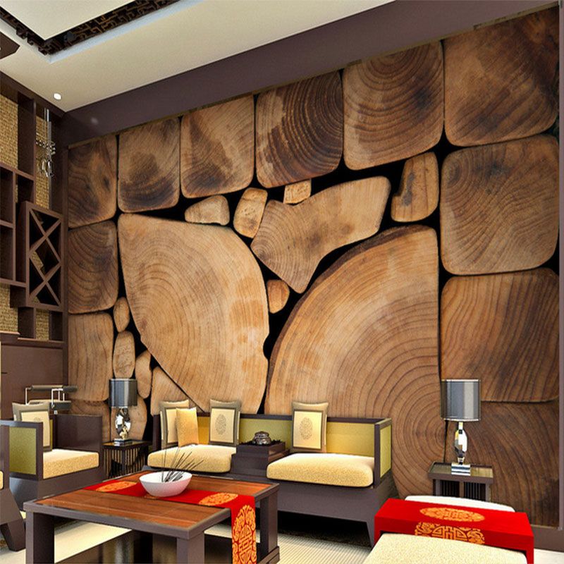 Custom Wall Mural custom wall murals woods grain growth rings european retro Custom Wall Mural custom wall murals woods grain growth rings european retro
