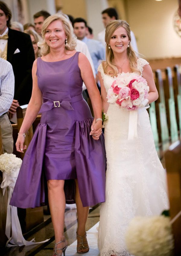 purple mother of the bride dresses plus size
