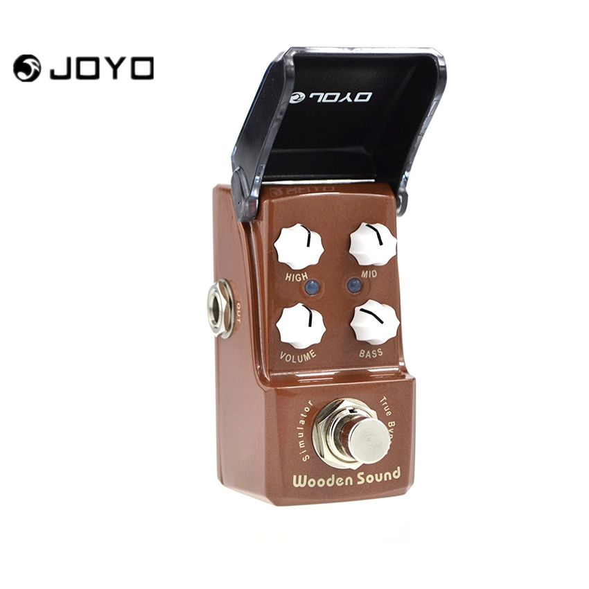 2019 Joyo Jf 323 Wooden Sound Acoustic Simulator Mini Electric Full Metal S Durable And Exquisite Simulation Of An Acoustic Sounding Guitar Turn Your Electric Into One At The Press A On