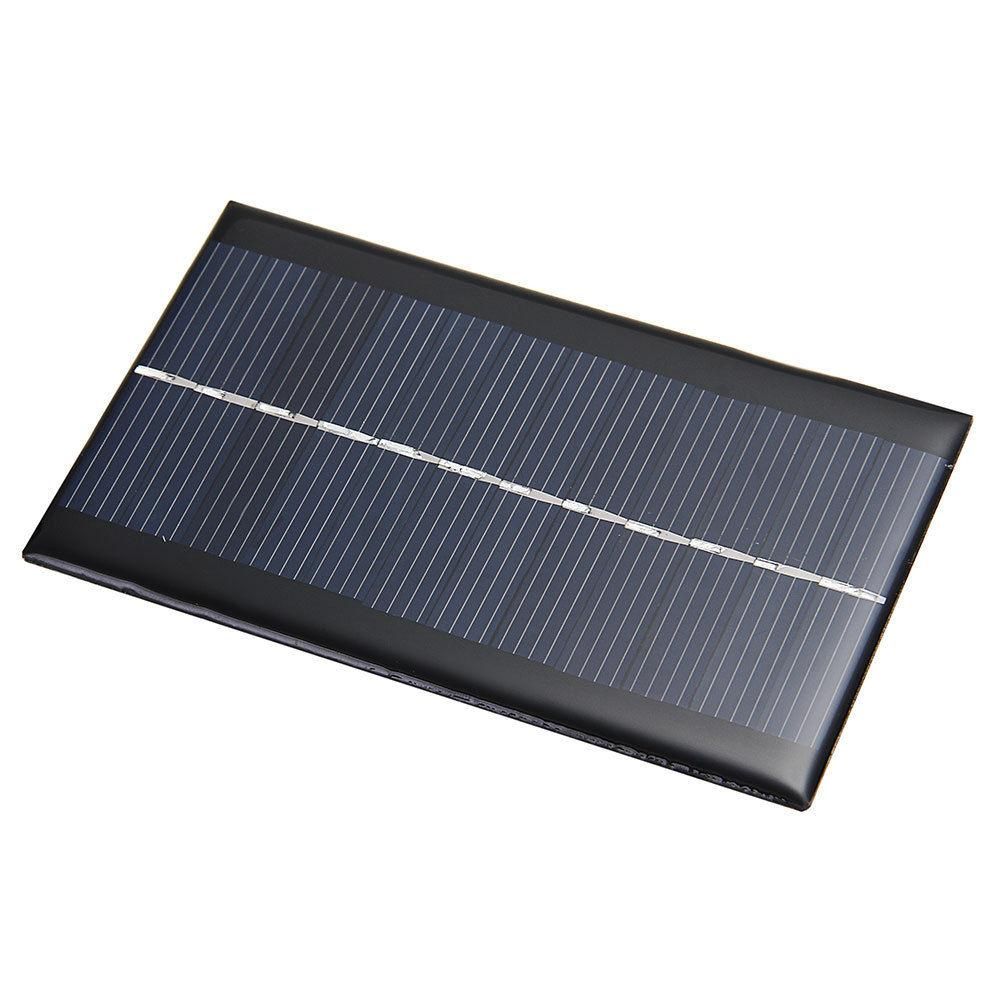 Bcmaster 6v 1w Solar Power Panel Solar System Module Home Diy Solar Panel For Light Battery Cell Phone Chargers Home Travelling