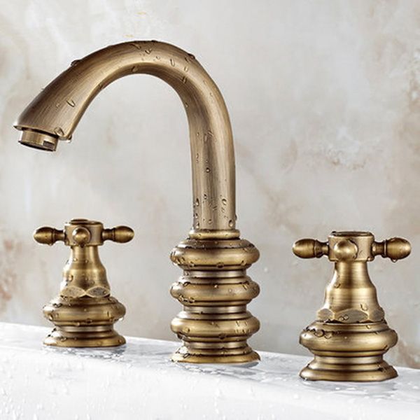 2018 Bathroom Sink Faucet Antique Europe Shower Faucet Widespread ... 2018 Bathroom Sink Faucet Antique Europe Shower Faucet Widespread ...