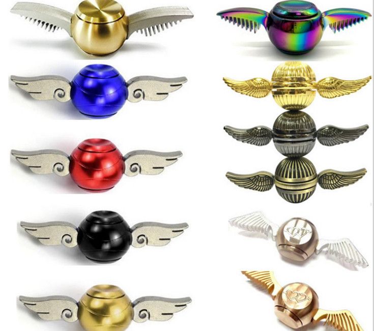 Hand Spinner Harry Potter Golden Snitch Fid Spinners Metal Cupid