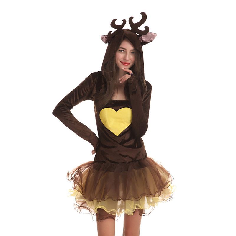 2017 cute xmas reindeer elk cosplay party clothing women costumes jumpsuit anime fashion unisex cosplay clothes new dog halloween costume dorothy halloween - Dorothy Halloween Costume Women 2017 cute xmas reindeer elk cosplay party clothing women costumes jumpsuit anime fashion unisex cosplay clothes new dog halloween costume dorothy halloween - Dorothy Halloween Costume Women