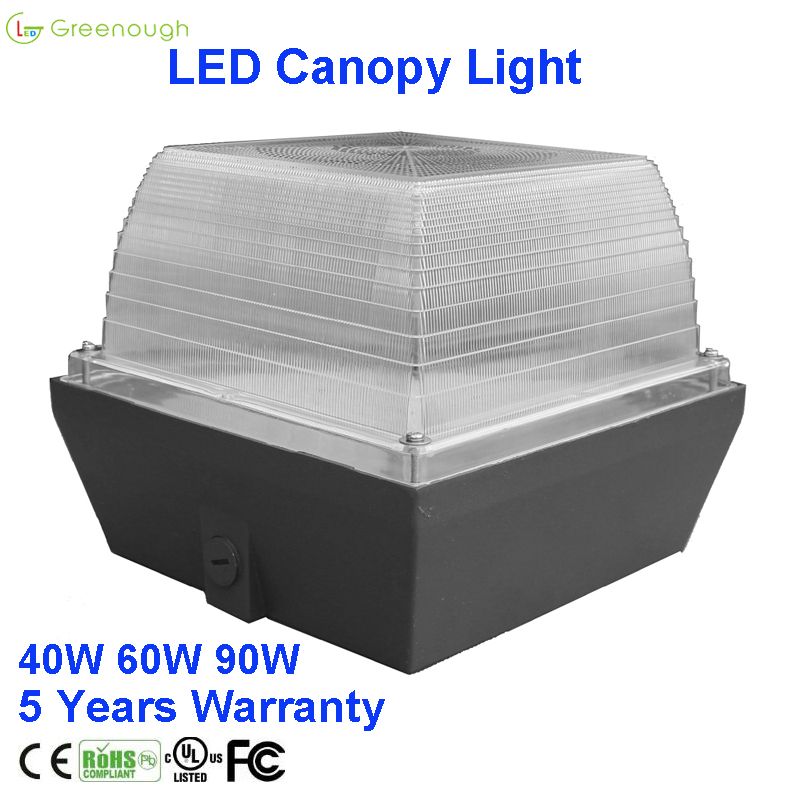 Recessed Led Canopy Lights 40w 60w 90w Wall Surface Gas Station Recessed Led Canopy Lights 40w 60w 90w Wall Surface Gas Station Lighting Outdoor Flood 110 277vac 5 Years Warranty Floodlight With Pir