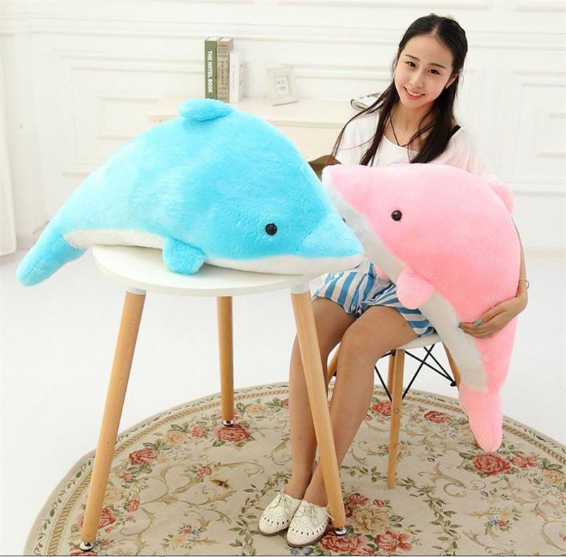 peluche de delfin gigante