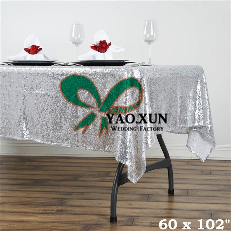 Good Looking Rectangular Sequin Table Cloth Wedding Good Looking Rectangular Sequin Table Cloth Wedding Tablecloth 60 Inch Round Teal From Yaoxun5825 58 89 Dhgate Com