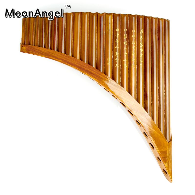 2019 Wholesale Handmade 22 Pipes Professional Bamboo Pan Flutes Flauta