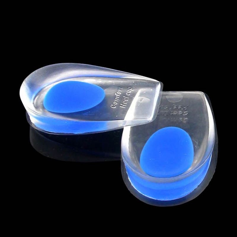 100+Silicone Gel Heel Pad Shock Absorption Insert Shoes Pads Heel Cup